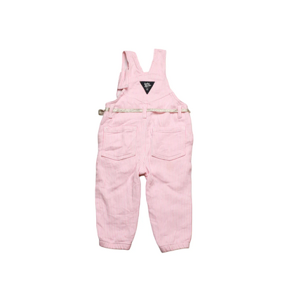OshKosh Kids Striped Dungarees Pink Age 12M