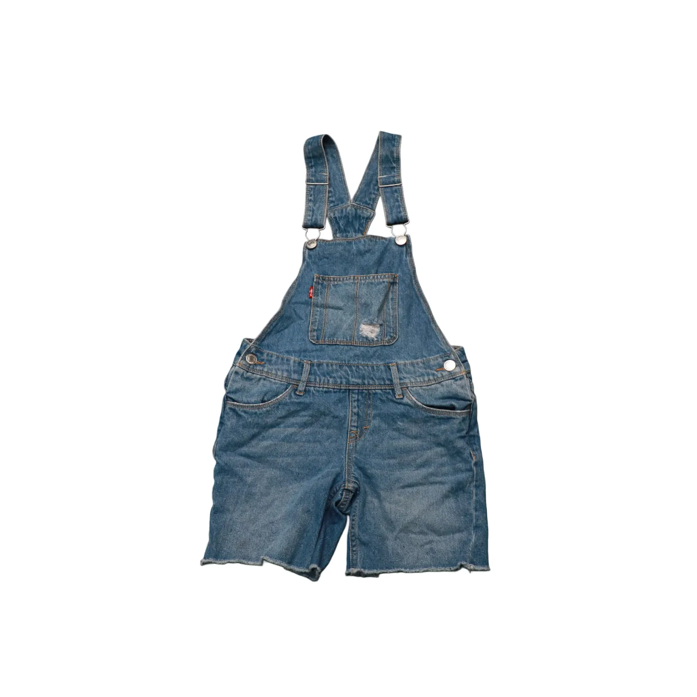 Levi's Kids Shortalls Dungarees Blue Age 7Y