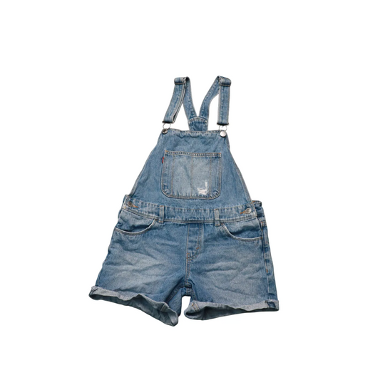 Levi's Kids Denim Shortalls Dungarees Blue Age 14Y
