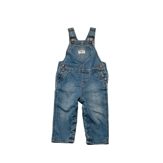 OshKosh Kids  Dungarees Blue Age 12M