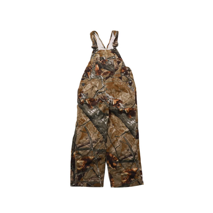 Outfitters Ridge Kids Tree Print Dungarees Multi Age 7Y