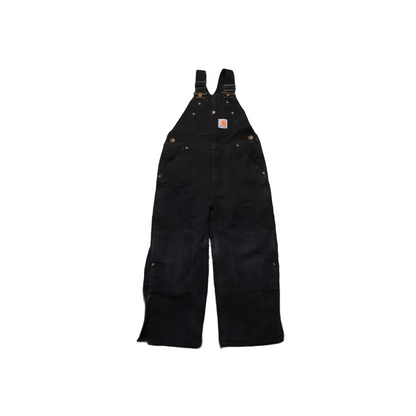 Carhartt Kids Padded Dungarees Black Age 5Y