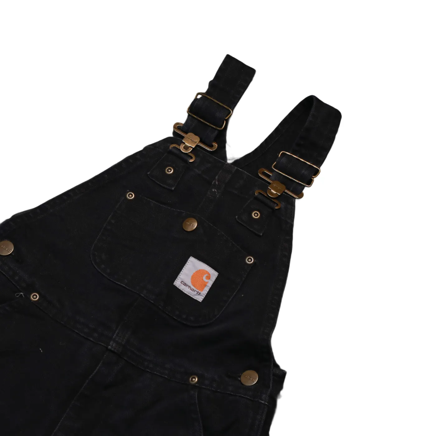 Carhartt Kids Padded Dungarees Black Age 5Y