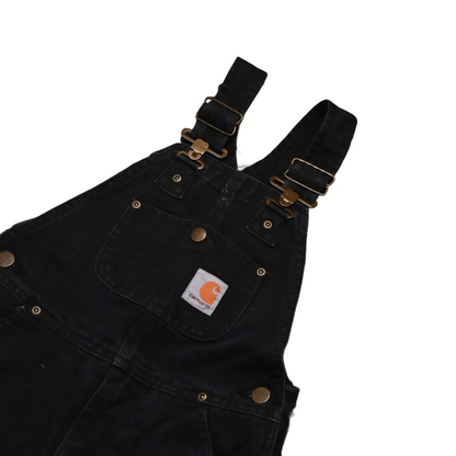 Carhartt Kids Padded Dungarees Black Age 5Y