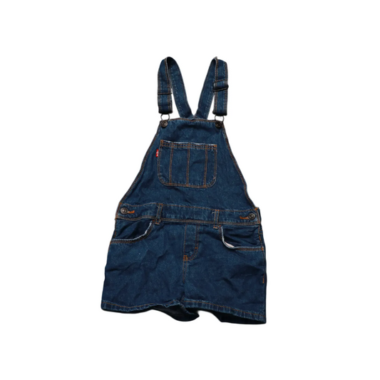 Levi's Kids Shortalls Dungarees Blue Age 7-8Y