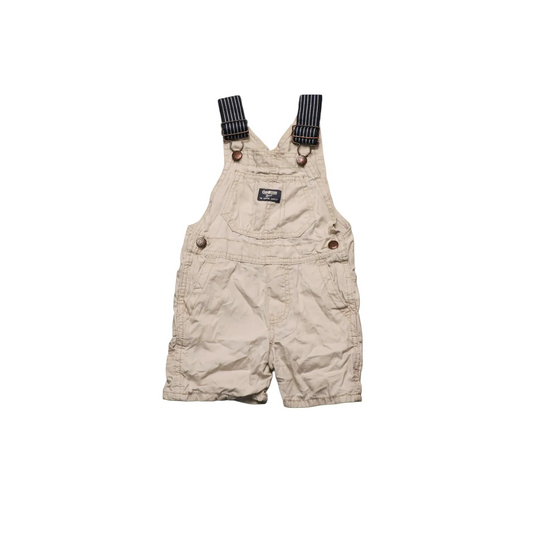 OshKosh Kids Shortalls Dungarees Beige Age 2T