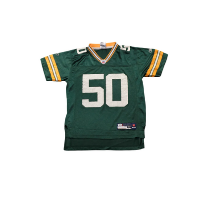 Reebok Kids Parker NFL Jersey Green Age 10-12Y