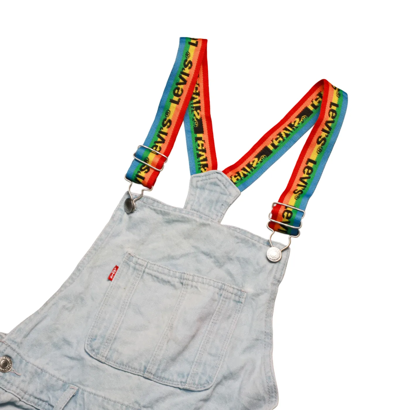 Levi's Kids Shortalls Dungarees Blue Age 9-10Y