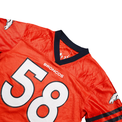 Broncos Kids NFL Jersey Orange Age 10-12Y