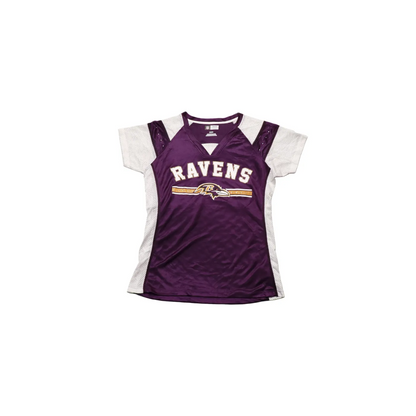 Ravens Kids Girls NFL Jersey Purple Age 10-12Y