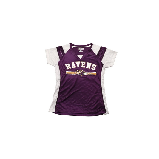 Ravens Kids Girls NFL Jersey Purple Age 10-12Y