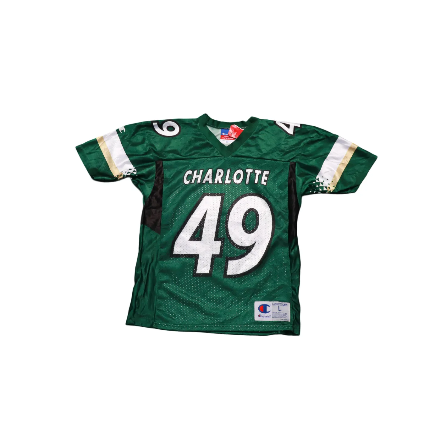 Champion Kids Charlotte NFL Jersey Green Age 8Y