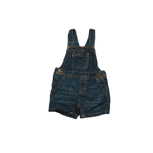 Levi's Kids Shortalls Dungarees Blue Age 12M
