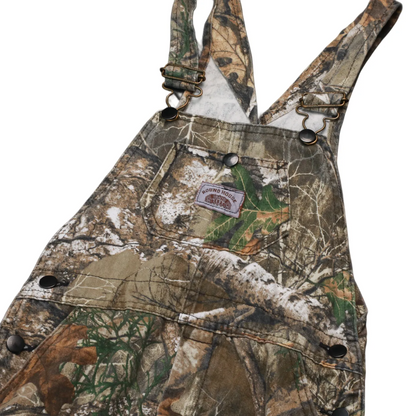 Round House Kids Real Tree print Dungarees Multi Age 10-11Y