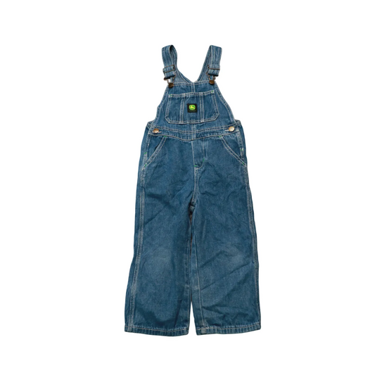John Deere Kids  Dungarees Blue Age 4T