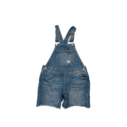 Levi's Kids Shortalls Dungarees Blue Age 9-10Y