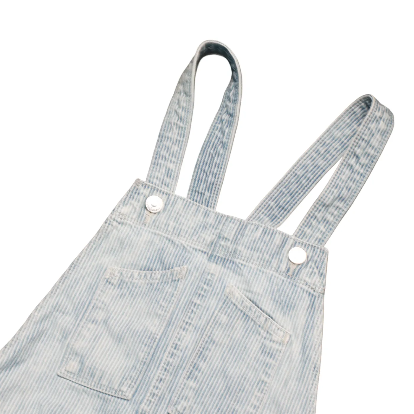 Levi's Kids Striped Shortalls Dungarees Multi Age 12-13Y