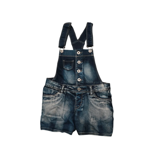 Levi's Kids Shortalls Dungarees Blue Age 11-12Y