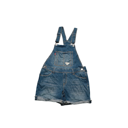 Levi's Kids Shortalls Dungarees Blue Age 13-14Y