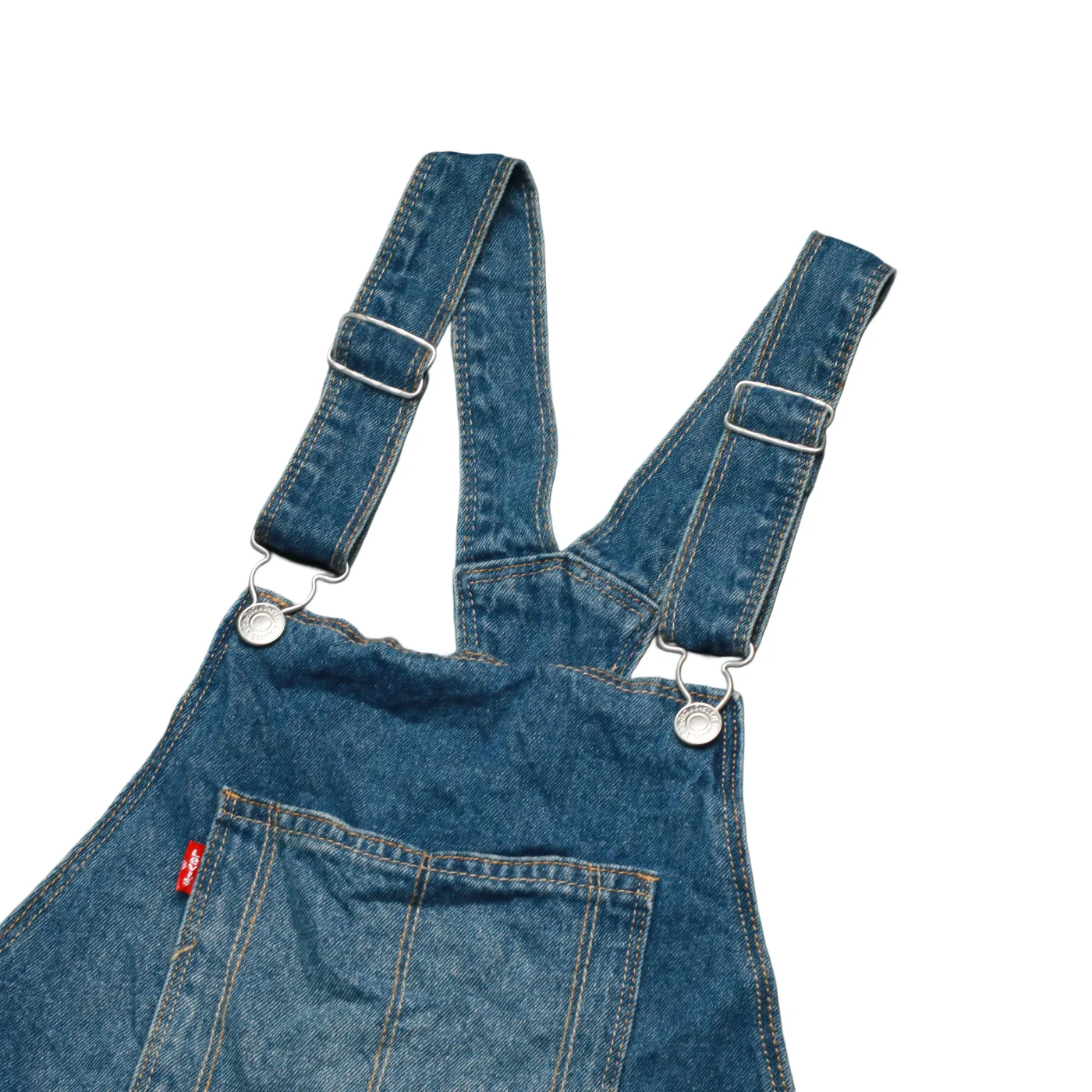 Levi's Kids Shortalls Dungarees Blue Age 13-14Y
