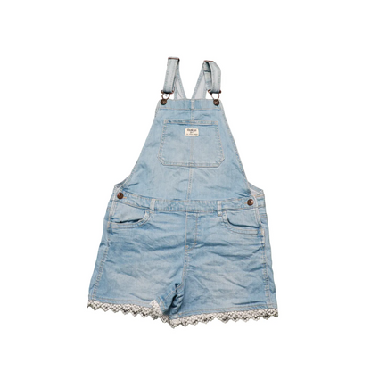 OshKosh Kids Shortalls Dungarees Blue Age 14Y