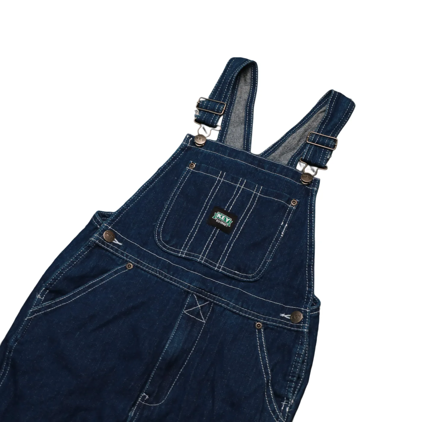 Key Kids  Dungarees Blue Age 8Y
