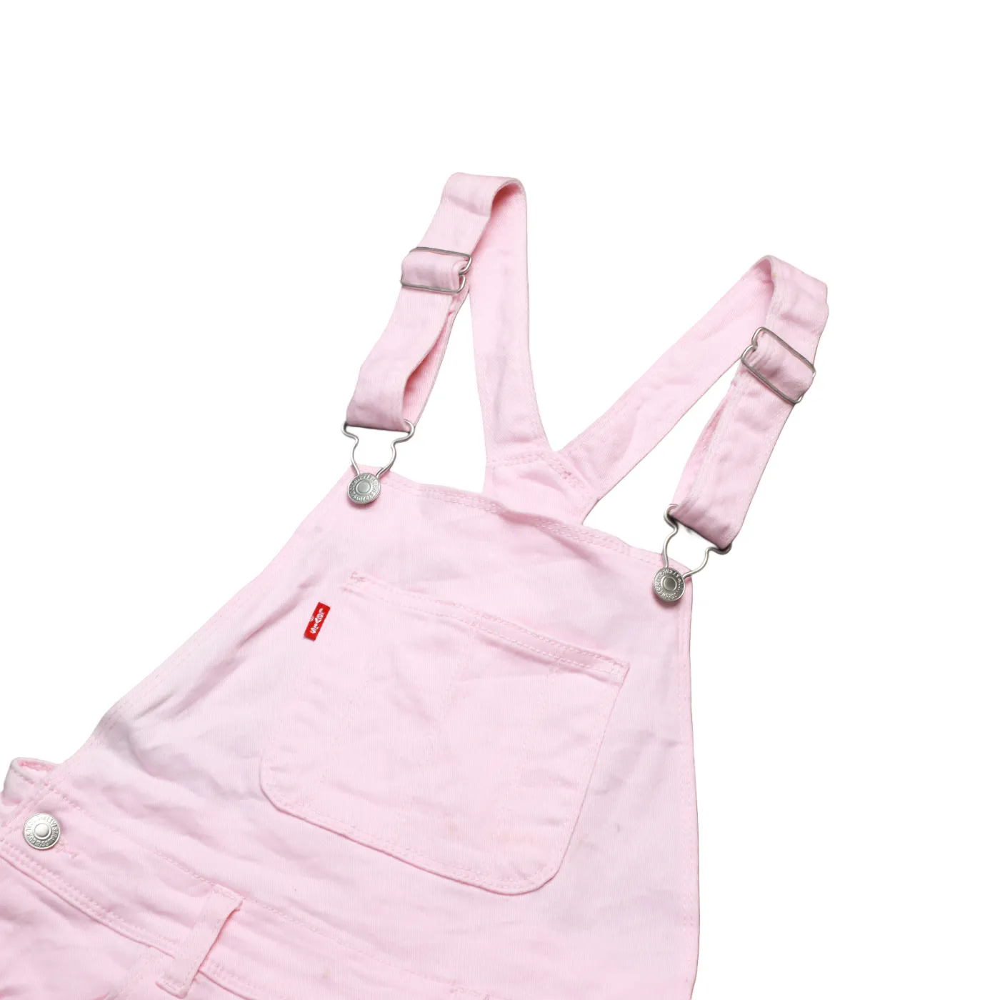 Levi's Kids Shortalls Dungarees Pink Age 12Y