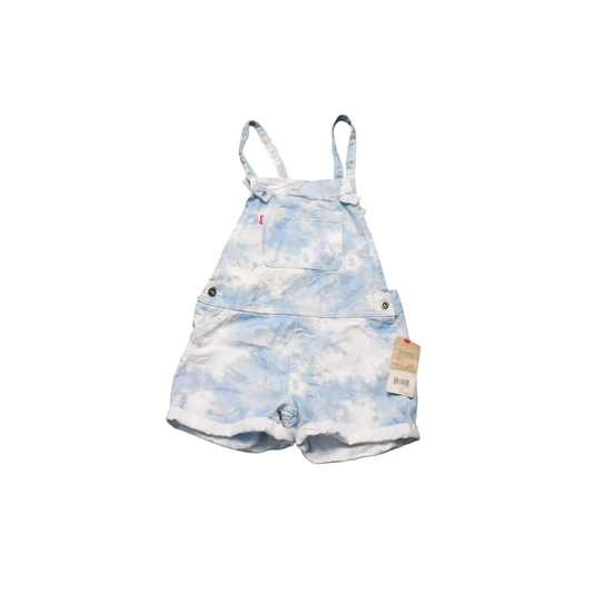 Levi's Kids Tie Dye Shortalls Dungarees Multi Age 10Y