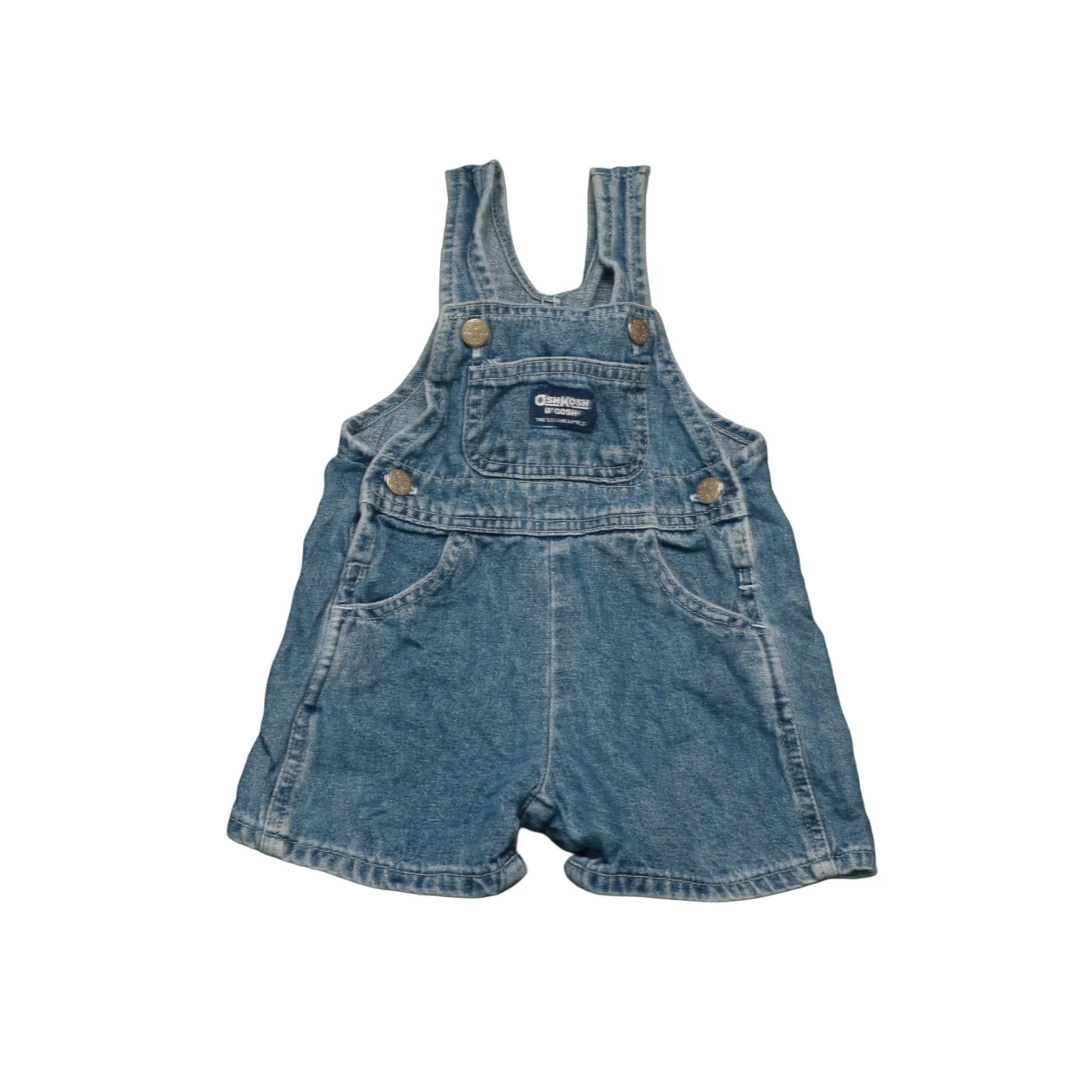 OshKosh Kids Shortalls Dungarees Blue Age 18M