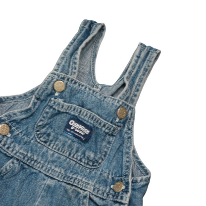 OshKosh Kids Shortalls Dungarees Blue Age 18M