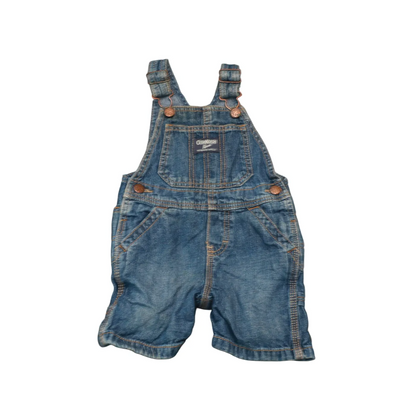 OshKosh Kids Shortalls Dungarees Blue Age 18M