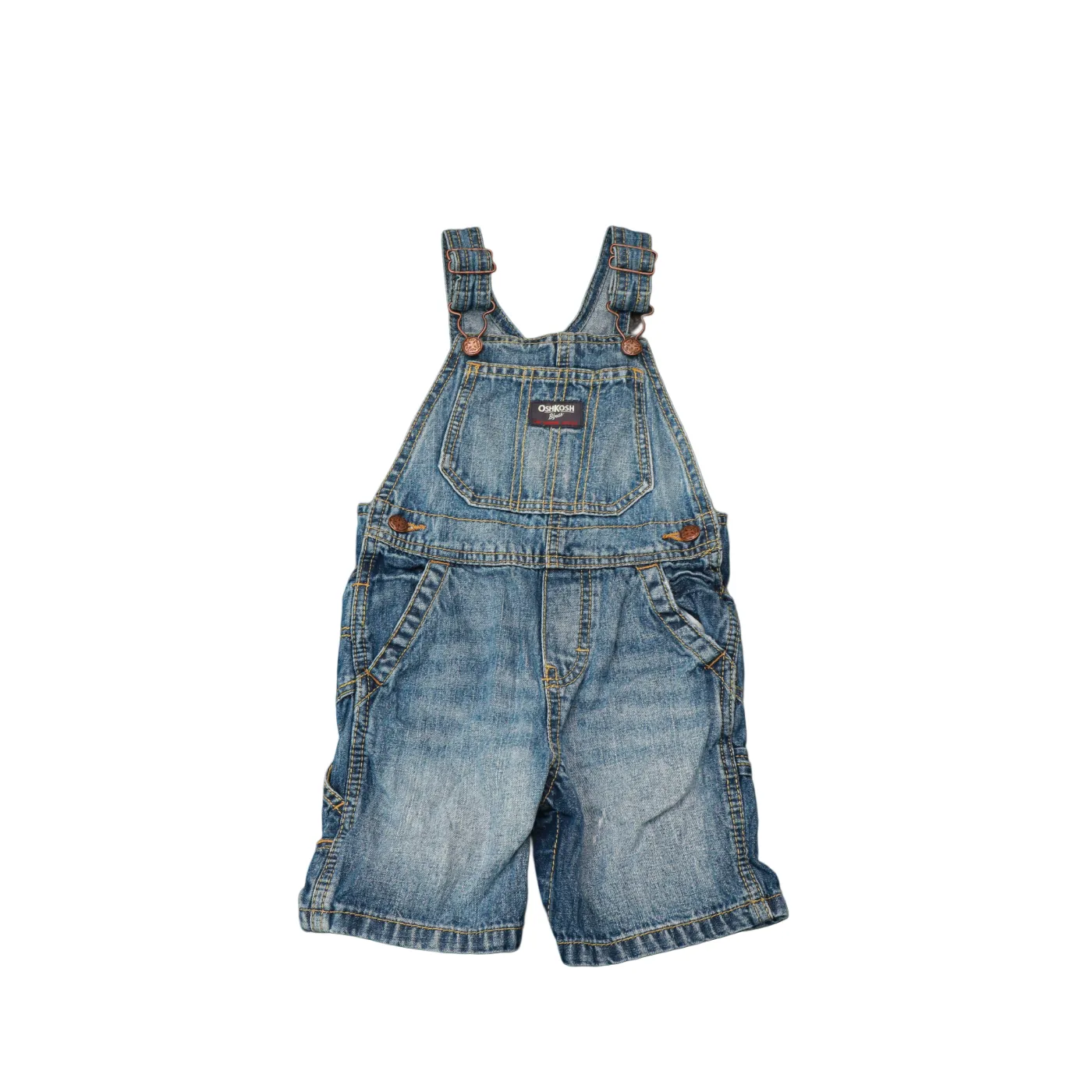 OshKosh Kids Shortalls Dungarees Blue Age 24M