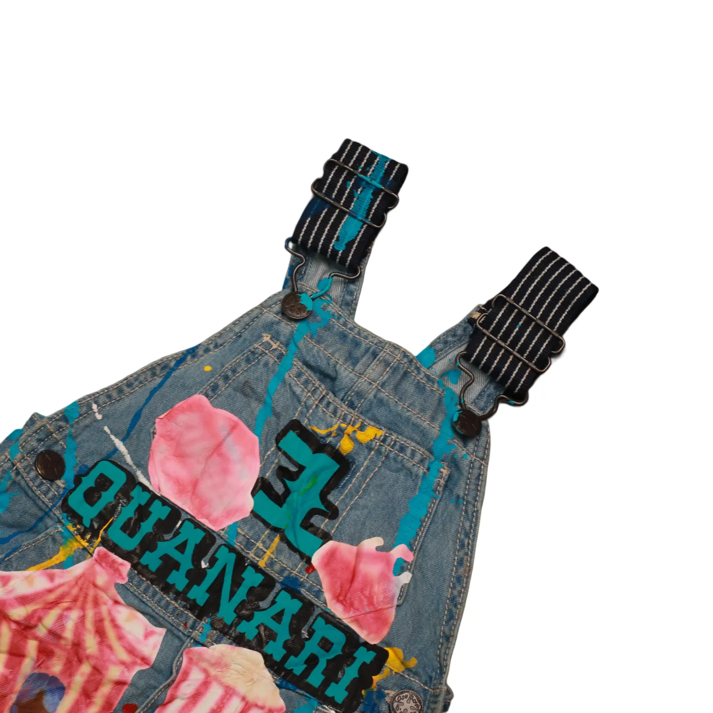 OshKosh Kids Colourful print Dungarees Multi Age 2Y