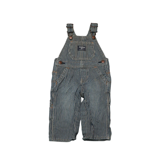 OshKosh Kids Striped Dungarees Multi Age 9M