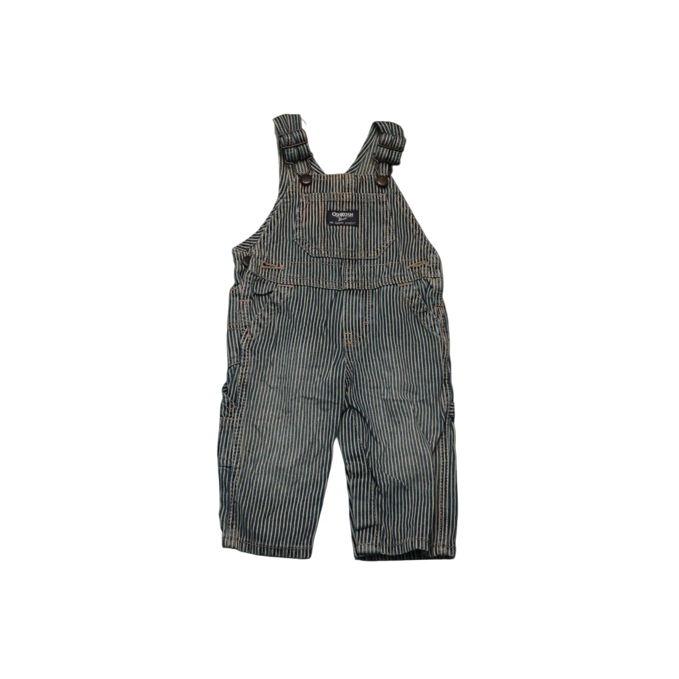 OshKosh Kids Striped Dungarees Multi Age 6M