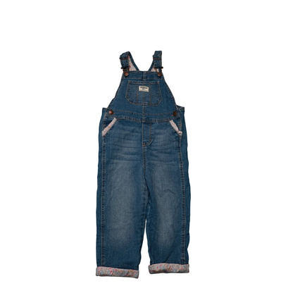 OshKosh Kids Denim Dungarees Blue Age 4Y