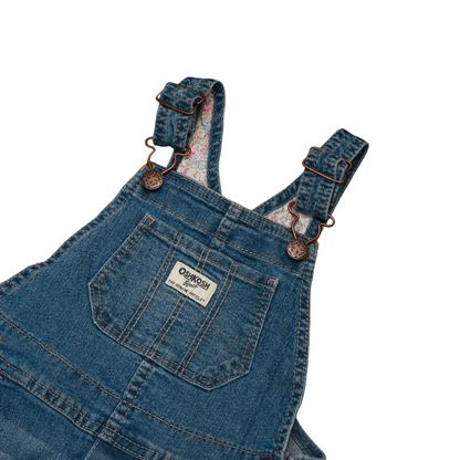 OshKosh Kids Denim Dungarees Blue Age 4Y