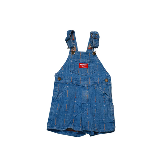 OshKosh Kids Denim Dungarees Blue Age 4Y