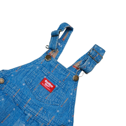 OshKosh Kids Denim Dungarees Blue Age 4Y