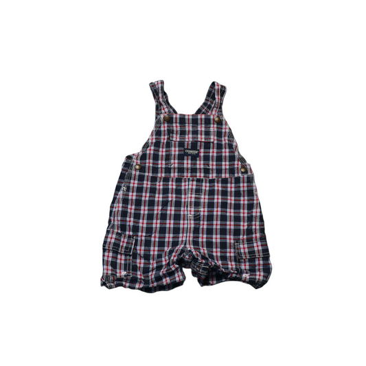 OshKosh Kids Checkered Shortalls Dungarees Multi Age 18M