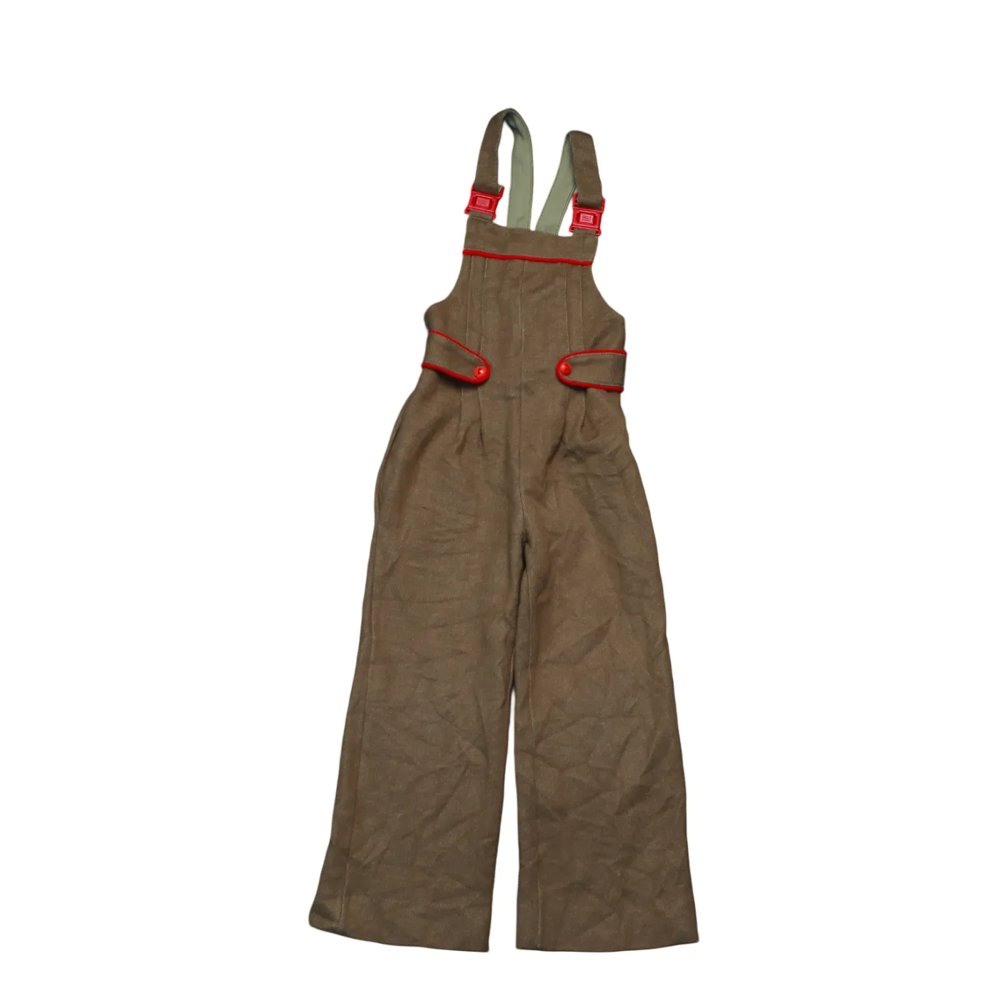 Unbranded Kids  Dungarees Green Age 3Y