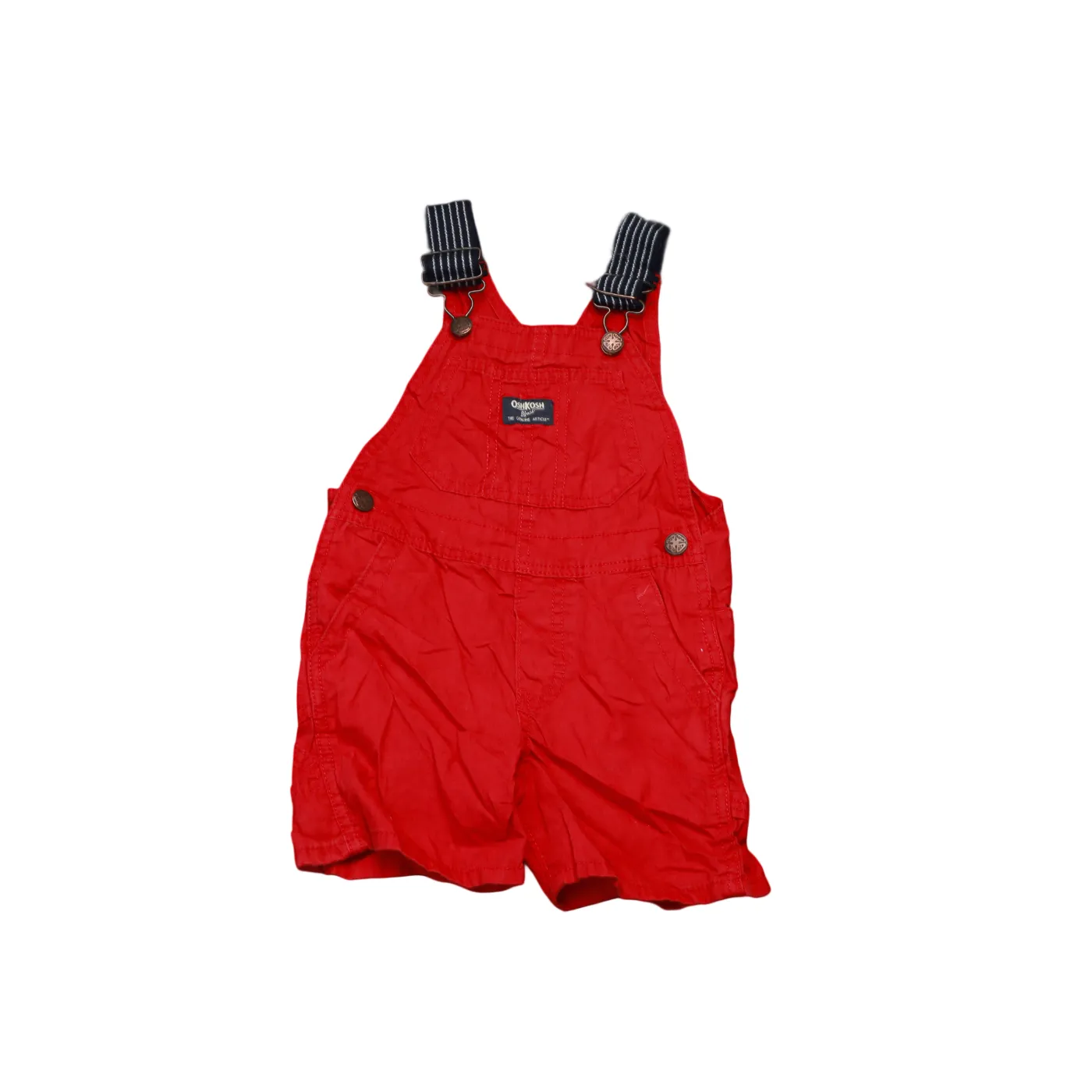 OshKosh Kids Shortalls Dungarees Red Age 2T