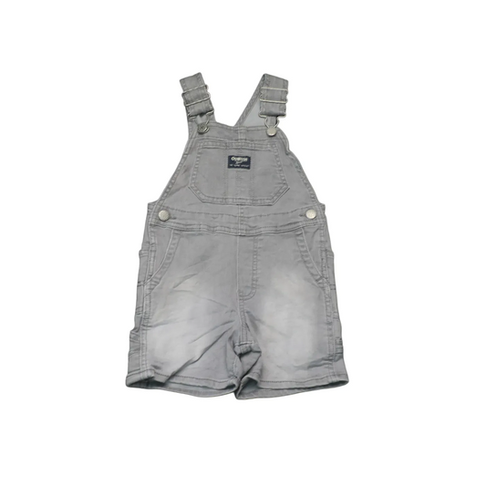 OshKosh Kids Shortalls Dungarees Grey Age 2Y