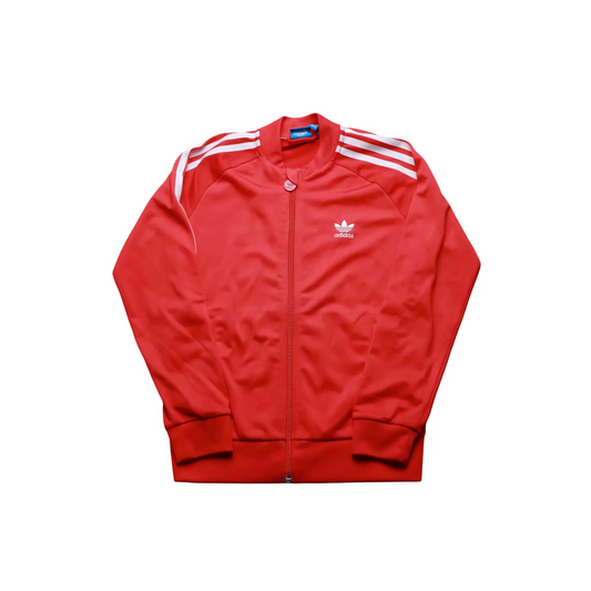 Adidas Kids Track Jacket Red Age 9-10Y