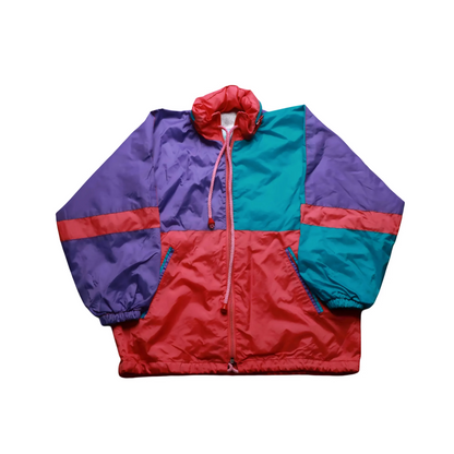 Unbranded Kids Windbreaker Jacket Multicolour Age 7-8Y