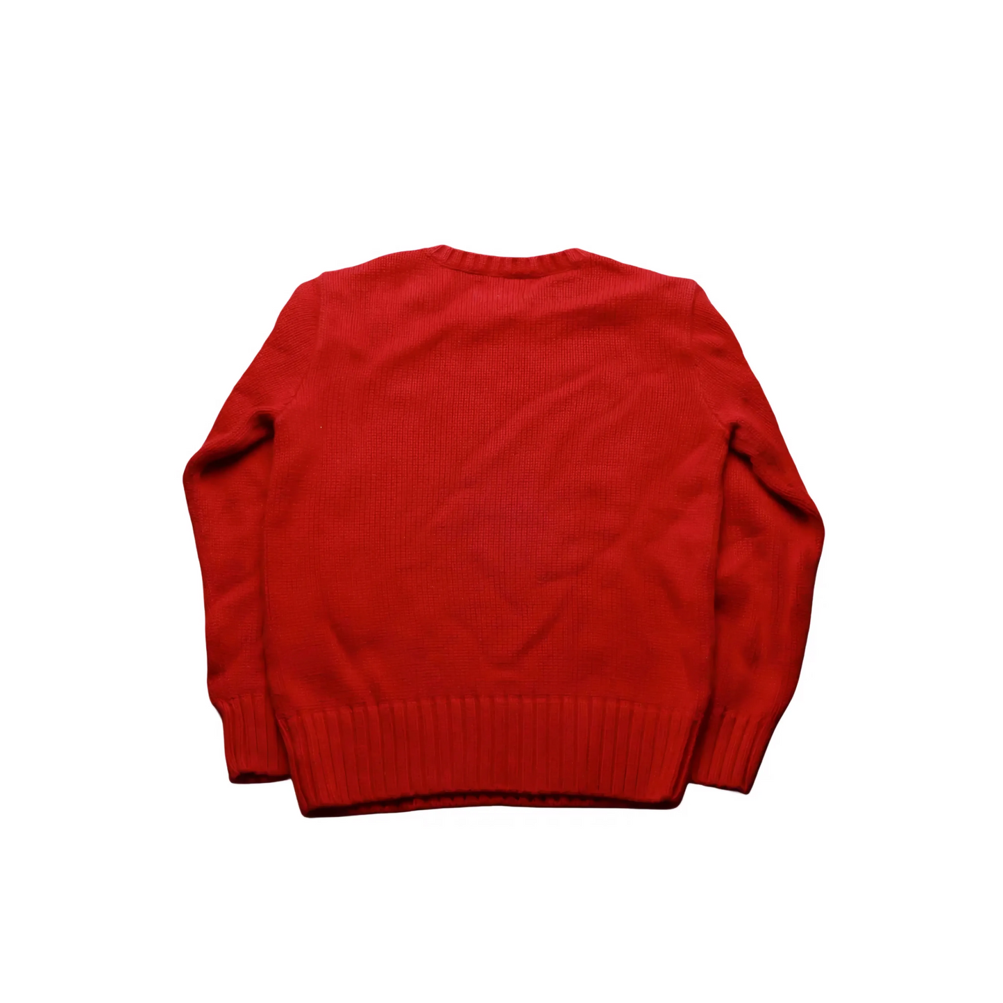 Ralph Lauren Kids Knitted Jumper Red Age 7Y