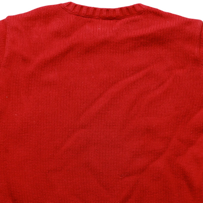 Ralph Lauren Kids Knitted Jumper Red Age 7Y