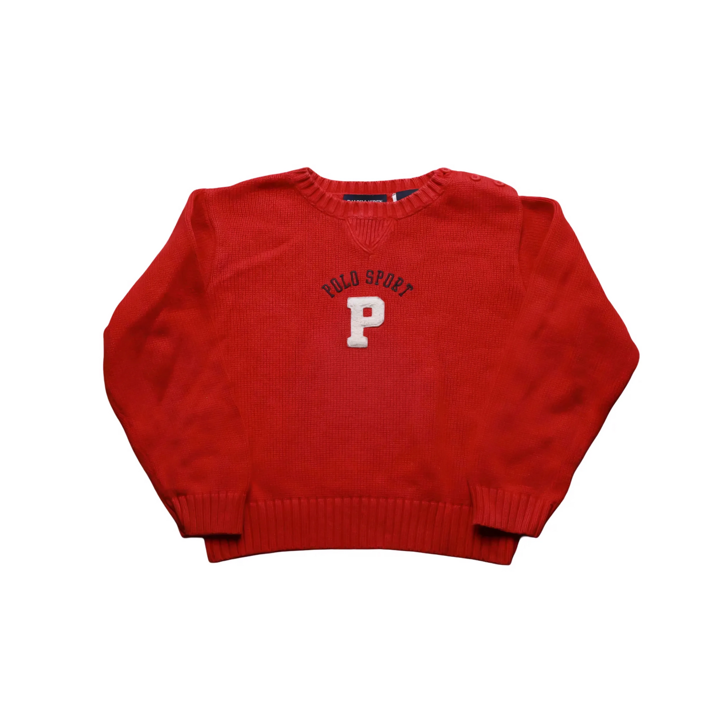 Ralph Lauren Kids Knitted Jumper Red Age 4Y