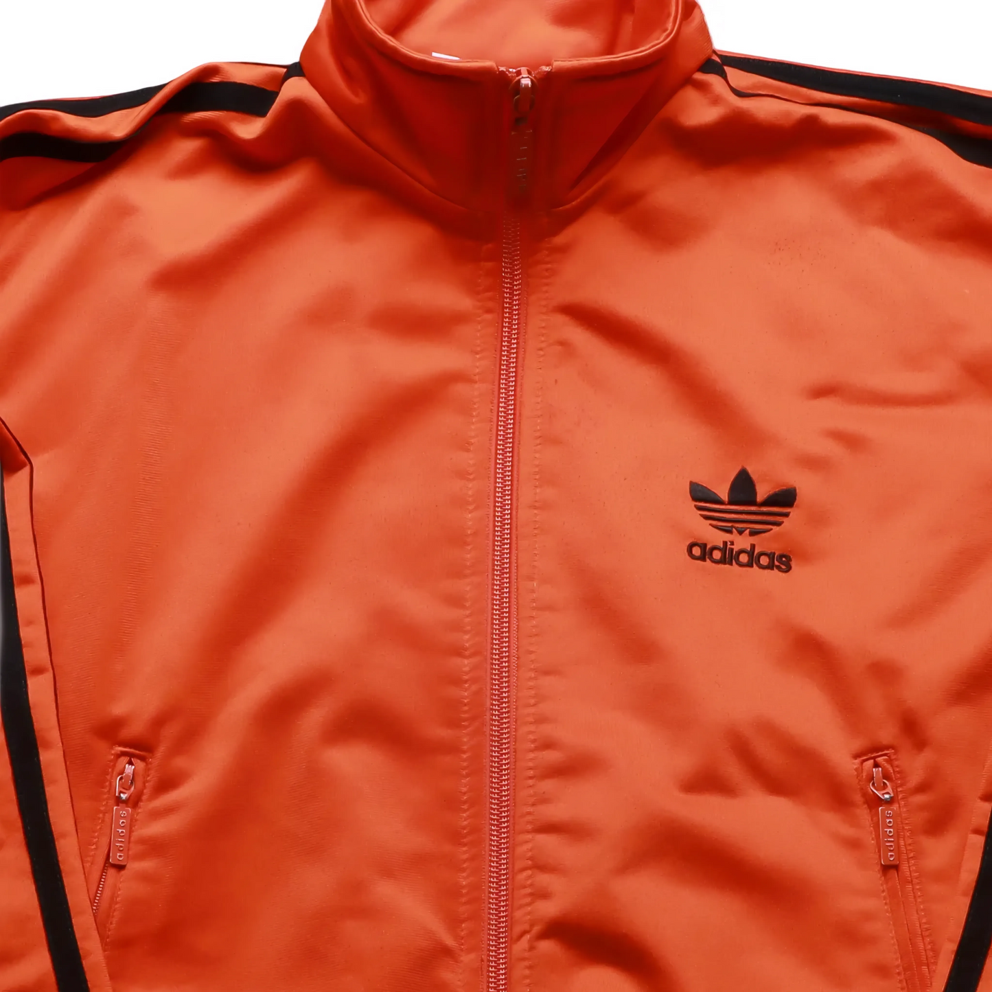 Adidas Kids Track Jacket Orange Age 10Y