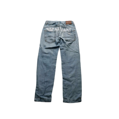 Armani Kids Denim Trousers Blue Age 8Y